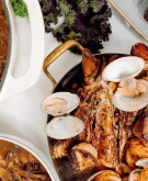 Gumbos and add-ons at Gumbo Social in San Francisco, California