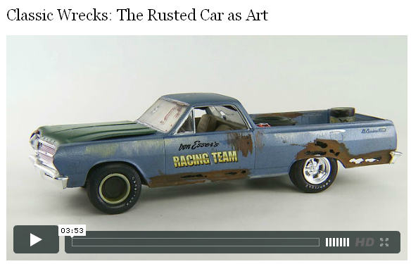 Classic Wrecks: The Rusted Car as Art
