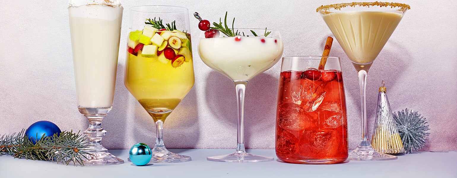 the girlfriend, arrp, holiday, cocktails