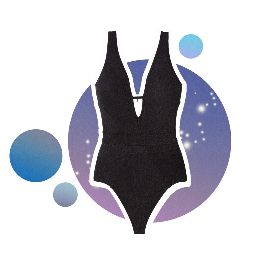 image of black swimsuit from company Everything But Water