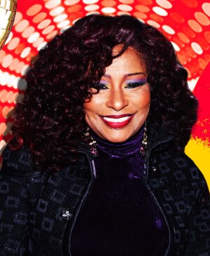 photo collage of chaka khan by lyne lucien