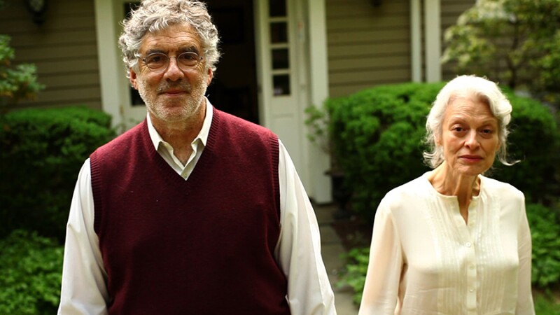 Elliott Gould and Judith Roberts