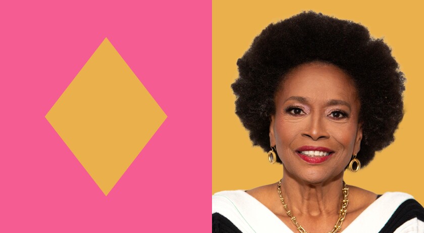 diamond face shape, Jenifer Lewis