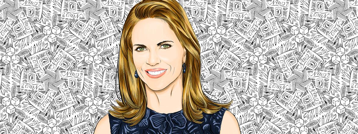 illustration of former news anchor natalie morales
