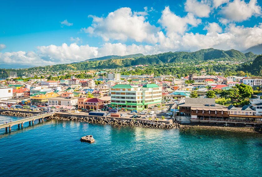 Landscape image of Dominica