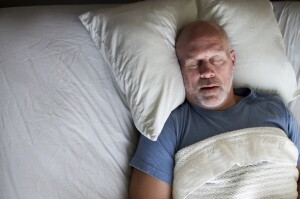 Sleeping man