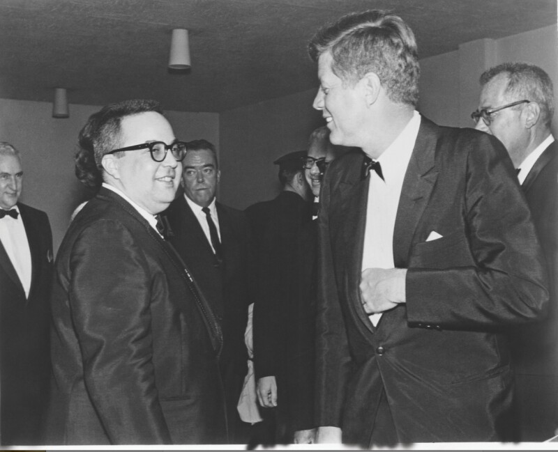 Allan Sherman with JFK JPG