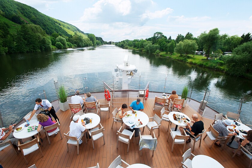 The Viking Longship Aquavit Terrace View (Courtesy Viking Cruises)
