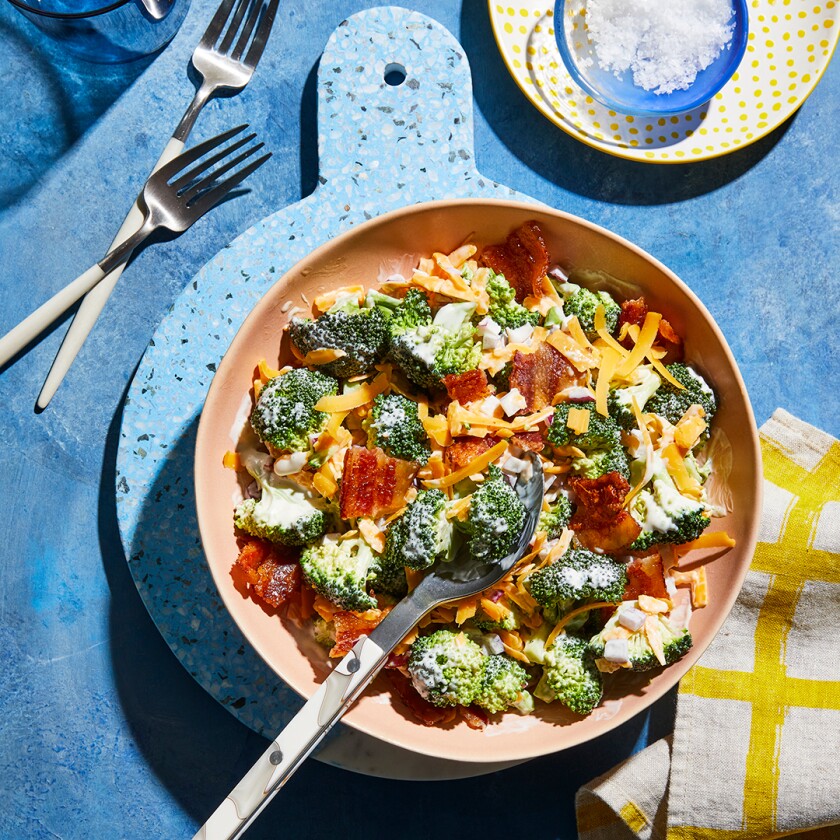 Broccoli and Bacon Salad