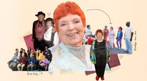 photo collage of Susan berger