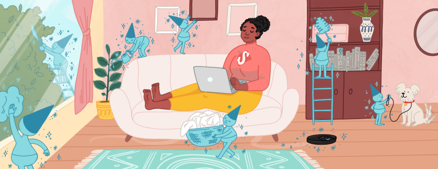 illustration_of_superwoman_sitting_on_couch_while_elves_clean_the_house_by_nicole_miles_1540x600.png