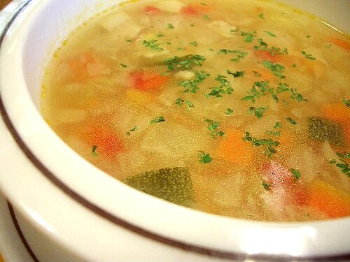 Caldo de verduras