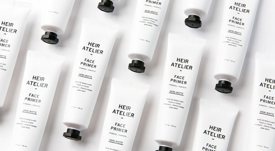 closeup of heir atelier brand face primer