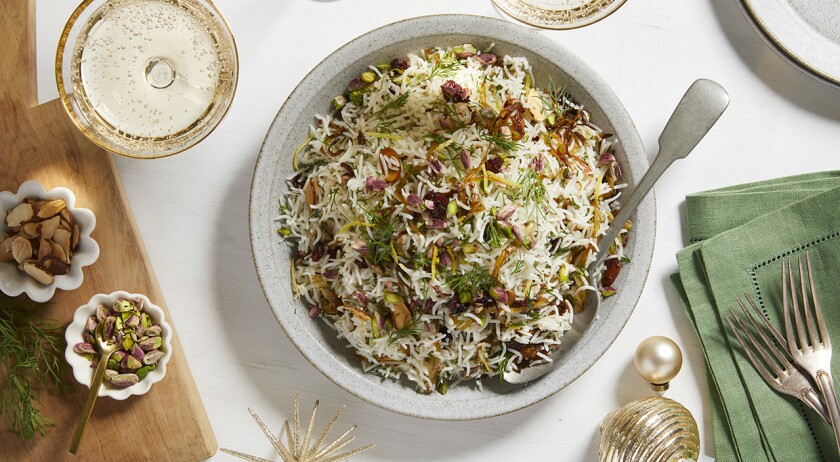 Festive Dishes Jeweled Rice