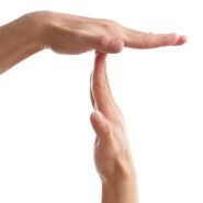 Timeout hand signal