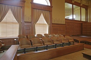 Jury box