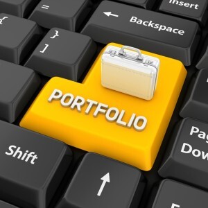 Portfolio key on keyboard