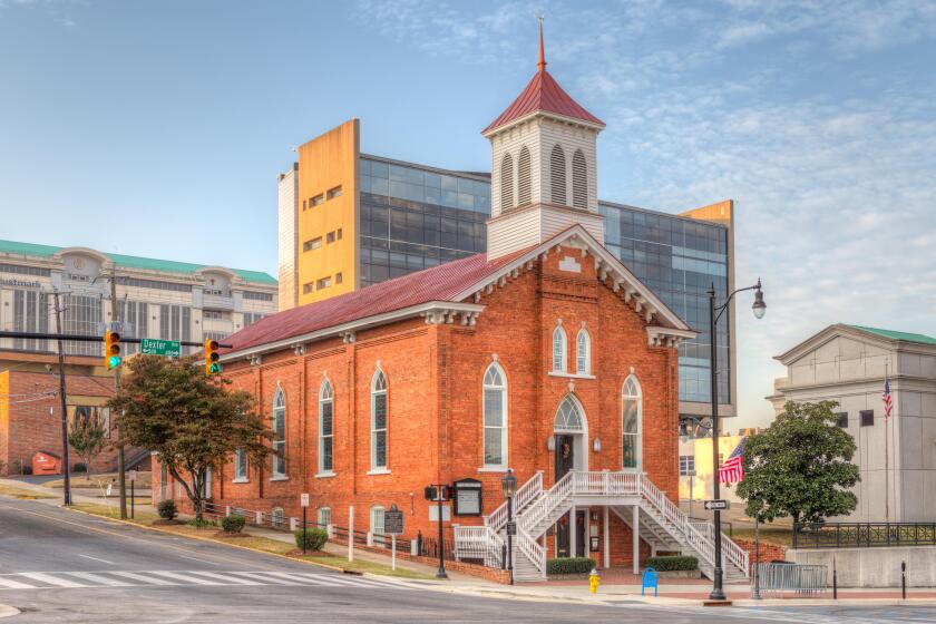 The Dexter Avenue King Memorial Baptist Church in Montgomery, Alabama.