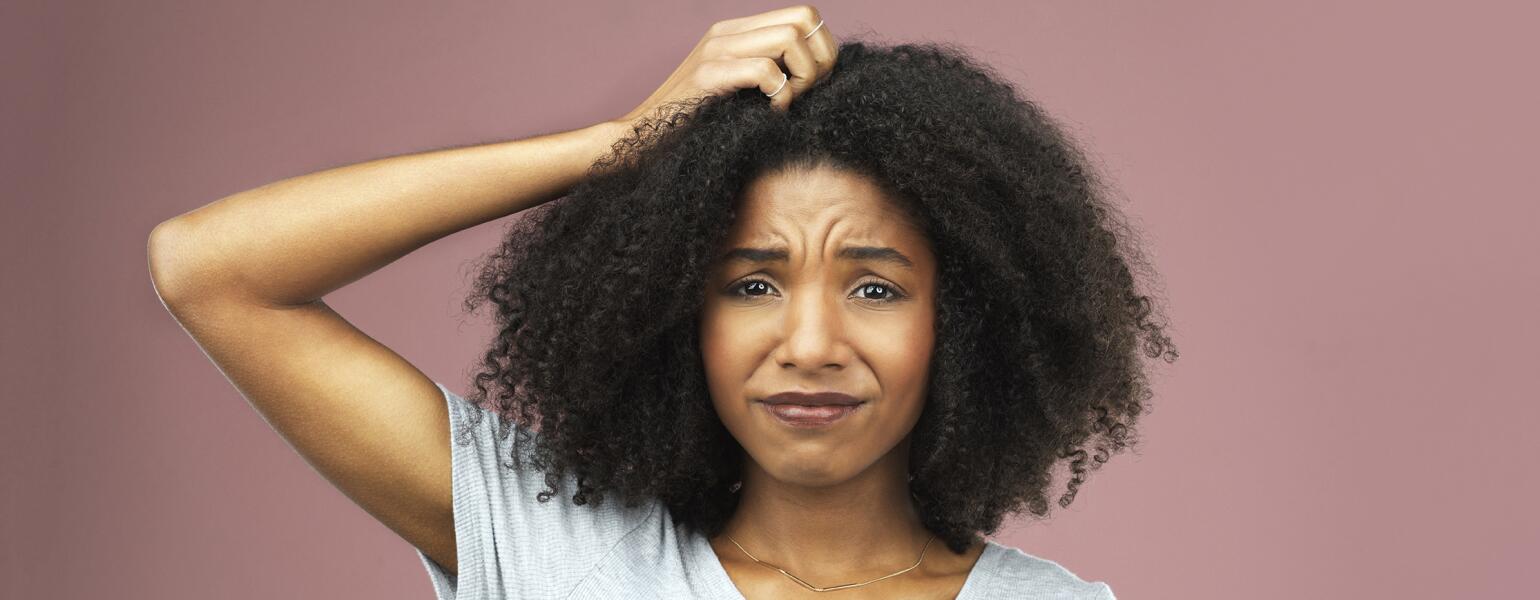 But I don't think I can...itchy scalp