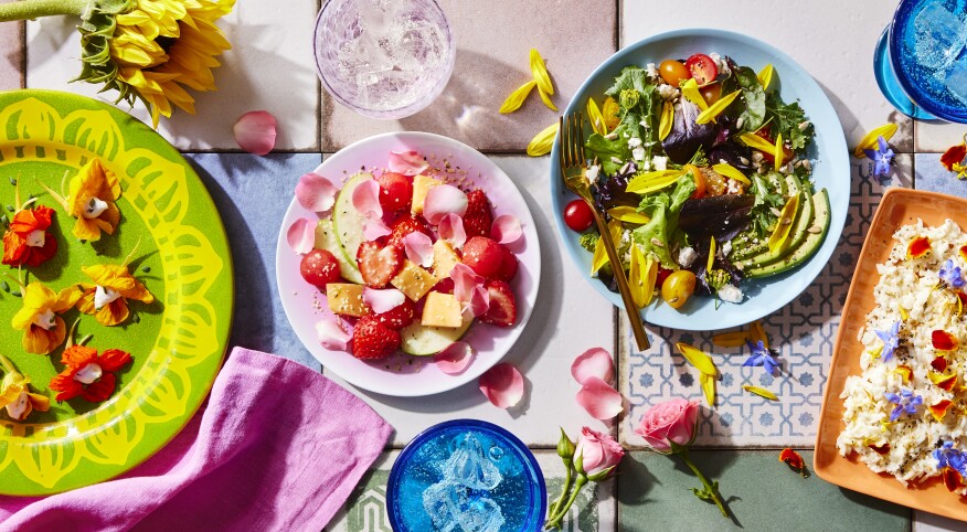 Spring inspired recipes from above
