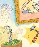 illustration of secrets to long life