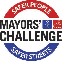 Logo for Mayors' Challenge for Safer People, Safer Streets
