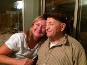 Amy and her dad