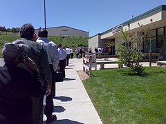 jobless in lines