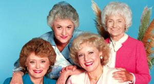 A photograph of cast members for the television show 'The Golden Girls'