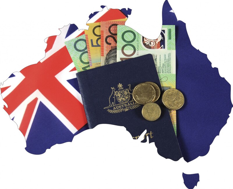 Australia Money Map