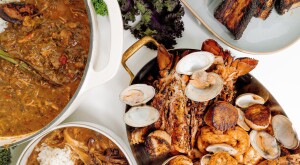 Gumbos and add-ons at Gumbo Social in San Francisco, California
