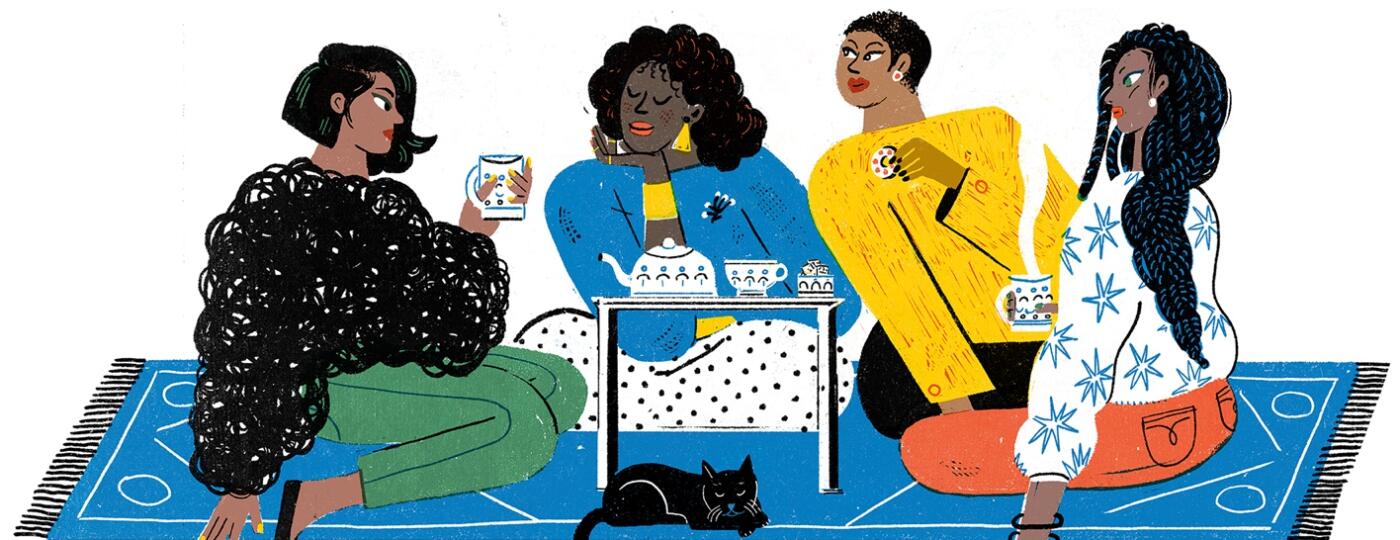 Sisters_4womenhavingtea