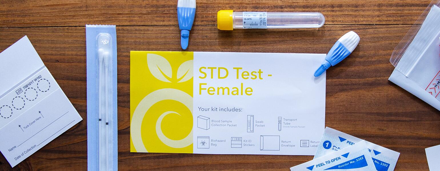 image of everlywell std test kit