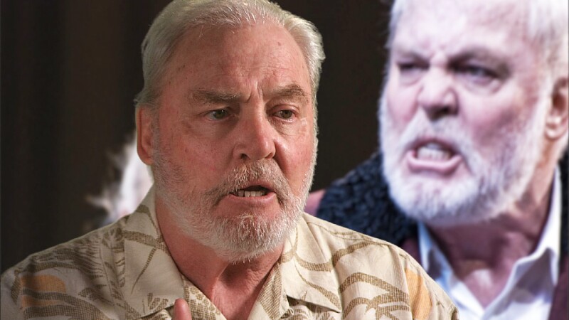 Stacy Keach as himself, and as King Lear in 2009