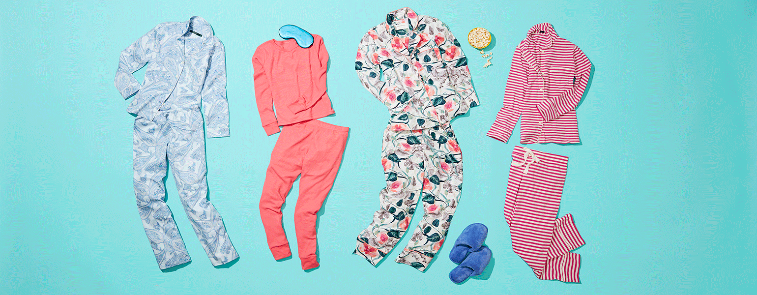 GIF of pajamas dancing