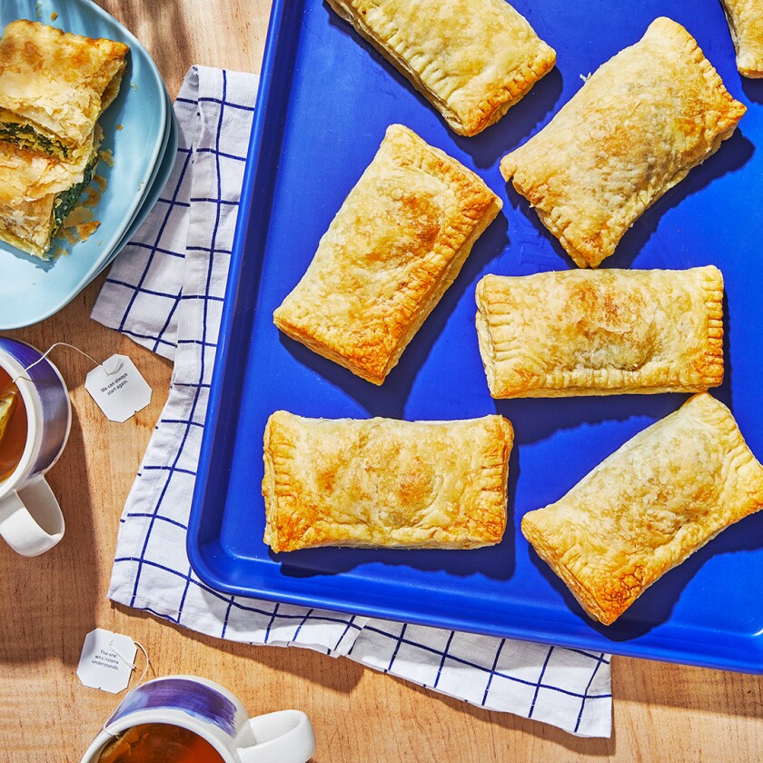 Multiple quick breakfast options on a table