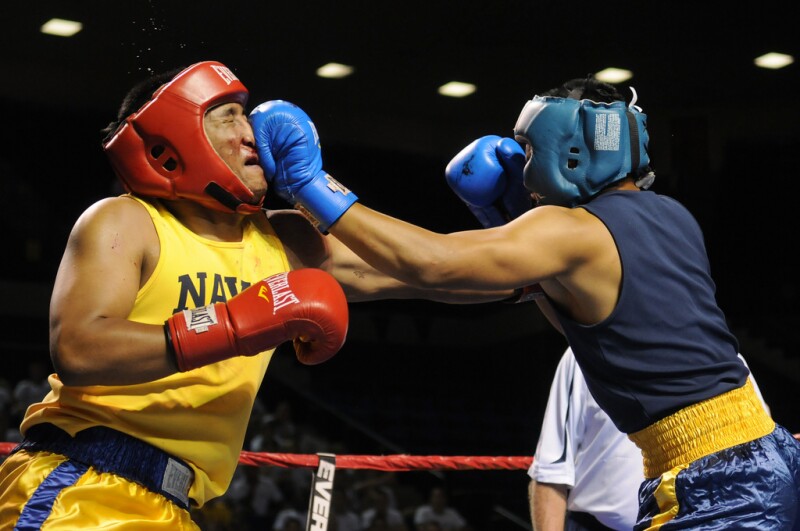 Boxing Match - Hitting Face