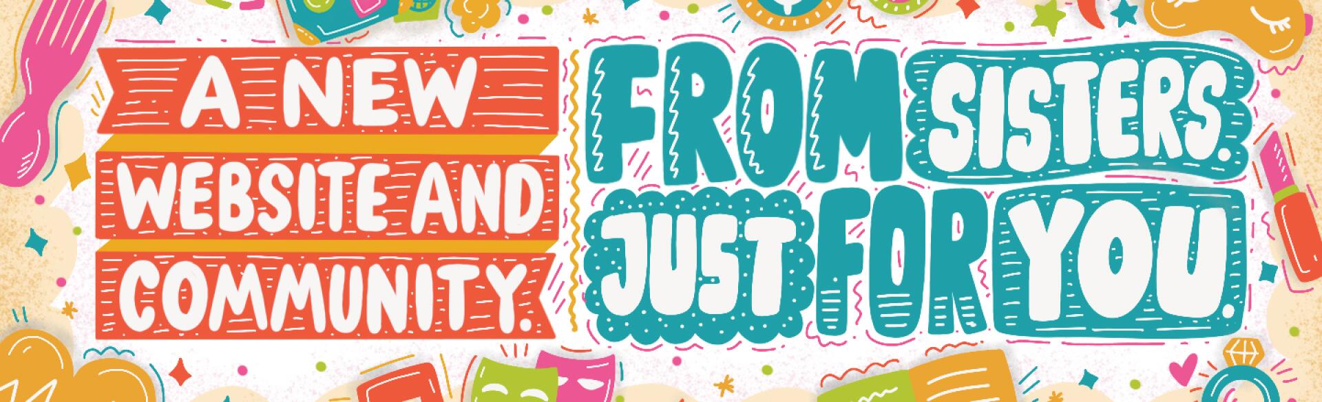 Sisters_New_Website_Typographic_Promo_by_Harkiran_1440x584