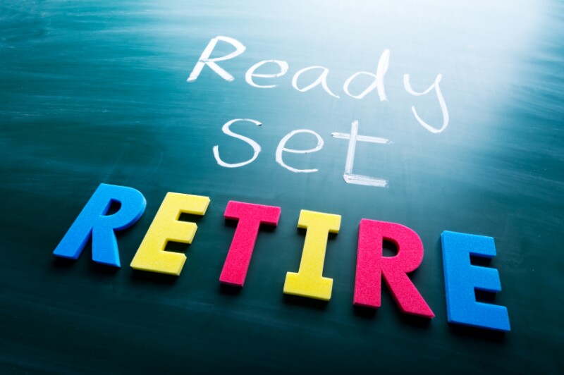 Ready, set, retire