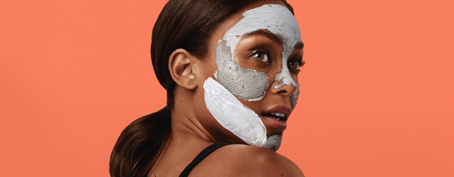 woman wearing face masks