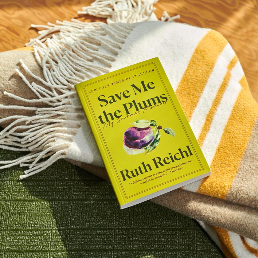 photo of Save Me The Plumbs, a book by Author and Editor Ruth Reichl