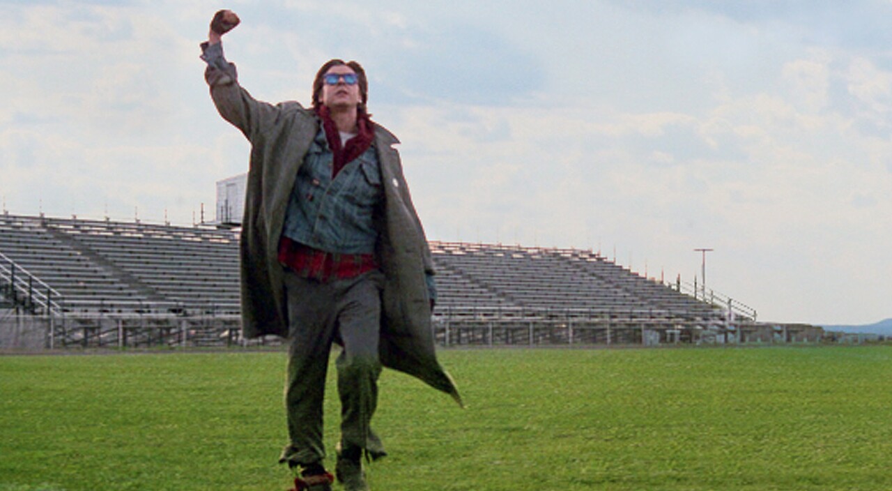 Judd Nelson in a scene from The Breakfast Club