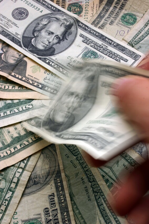 stolen money