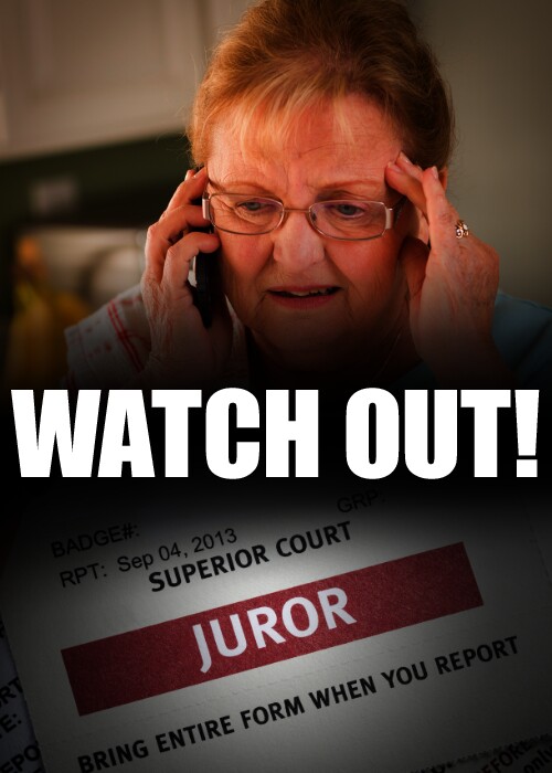 Jury duty scam