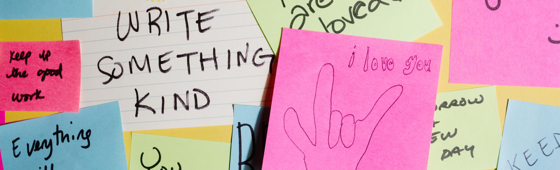Be Kind To Yourself Kindness Wall