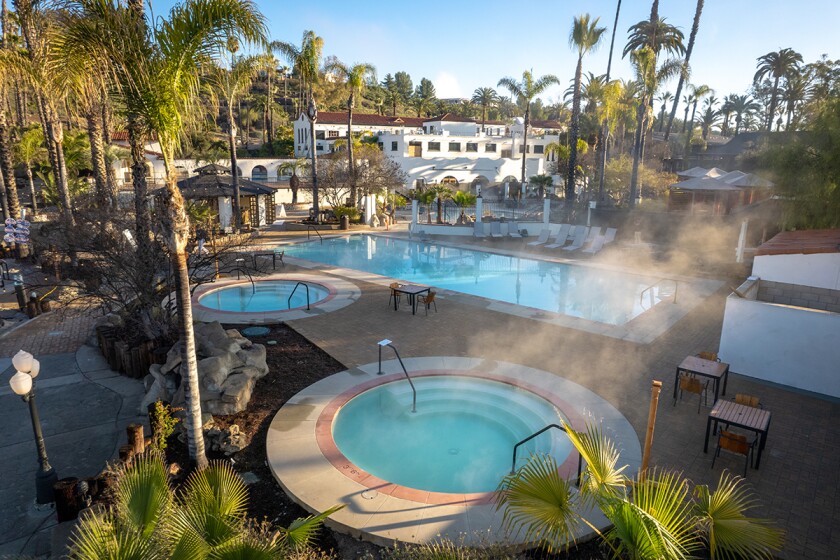 Murrieta Hot Springs Resort from above