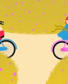 illustration_of_two_girls_biking_in_opposite_directions_by_María Hergueta_612x386.jpg