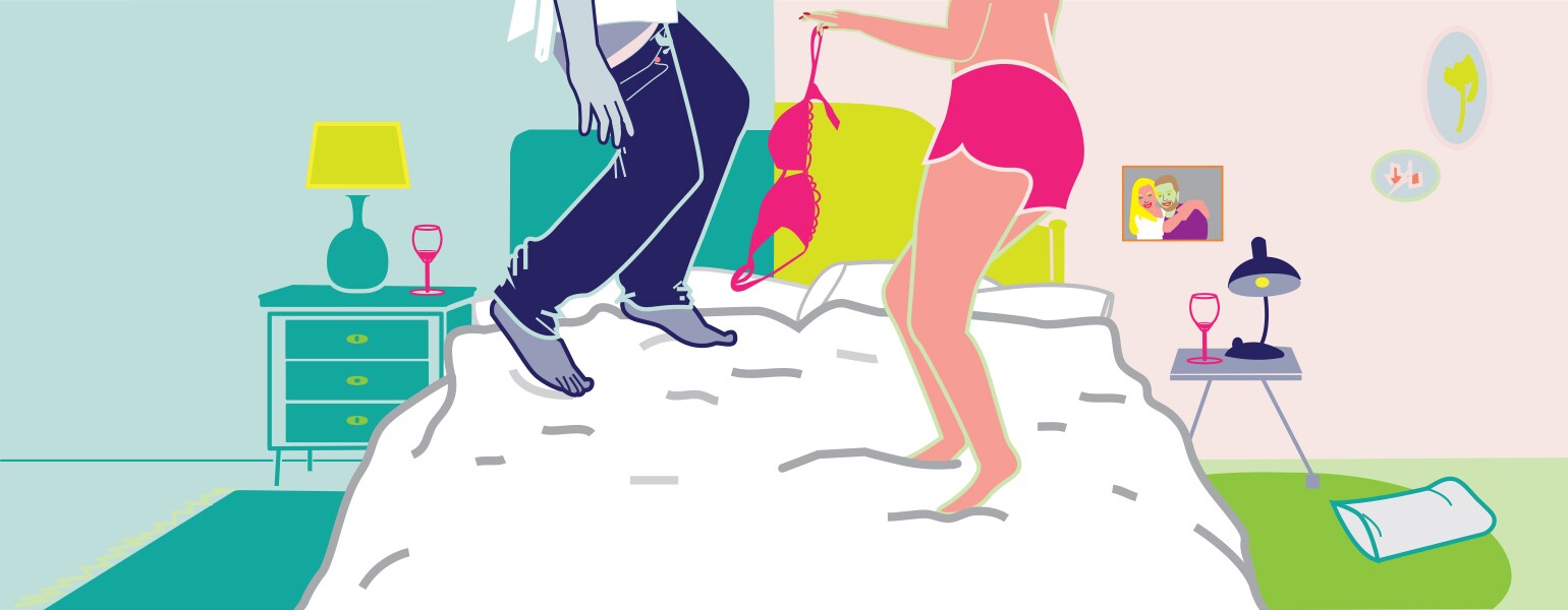 Friends with benefits, Sex, illustration, aarp, girlfriend