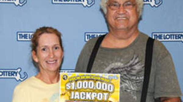 Lottery winners Joseph and Joanne Zagami