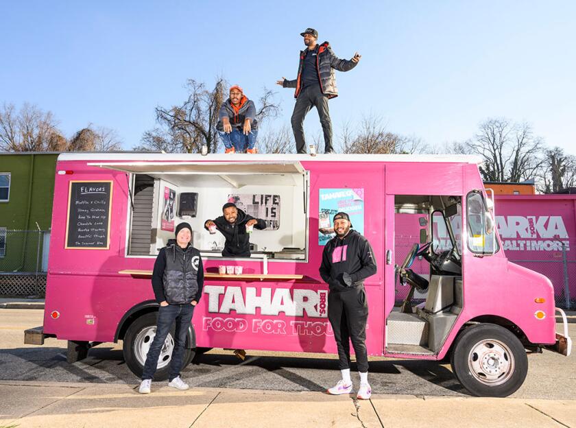 Portrait of Taharka Bros. Ice Cream in Baltimore, MD.